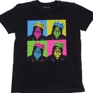 NOTORIOUS BIG Biggie Smalls T-Shirt, Andy Warhol Style, Size Small, New with Tag